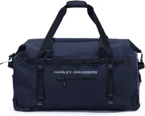 Harley-Davidson 29" Waterproof Adventure Large Wheeling Duffel Bag, Blue