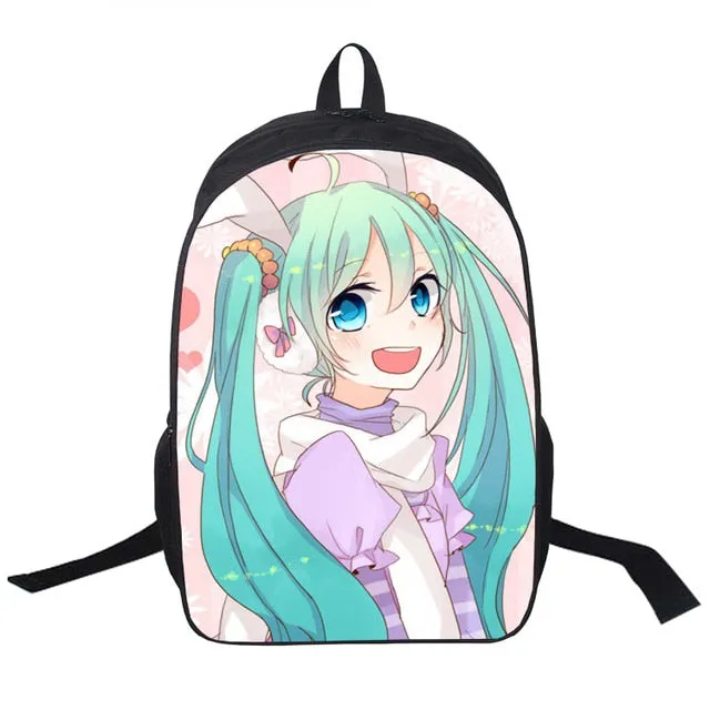 Hatsune Miku  School Bags