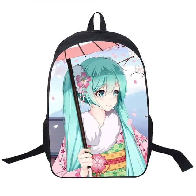 Hatsune Miku  School Bags