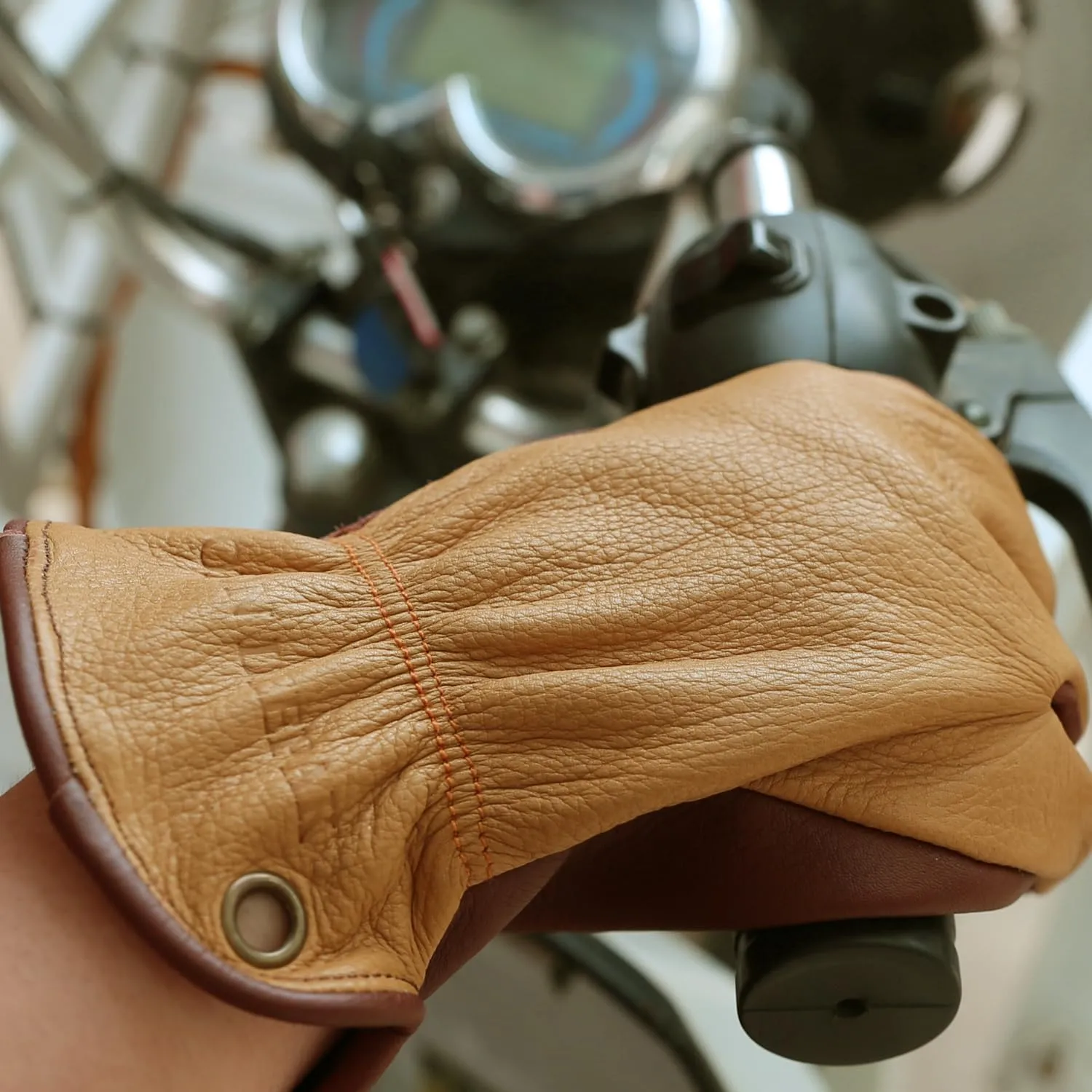 Heavy Duty leather work Gloves,Safety Cowhide Leather Garden Working Gloves for Men/Women,Driving,Yard work