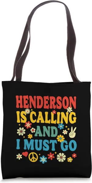 Henderson Is Calling Tote Bag