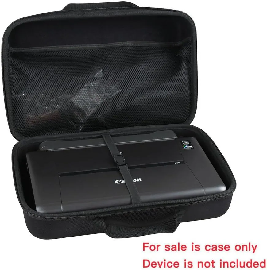 Hermitshell Hard Travel Case for Canon PIXMA TR160 / TR150 / iP110 Wireless Mobile Printer (Case for Canon TR160 / TR150 / iP110   Battery)