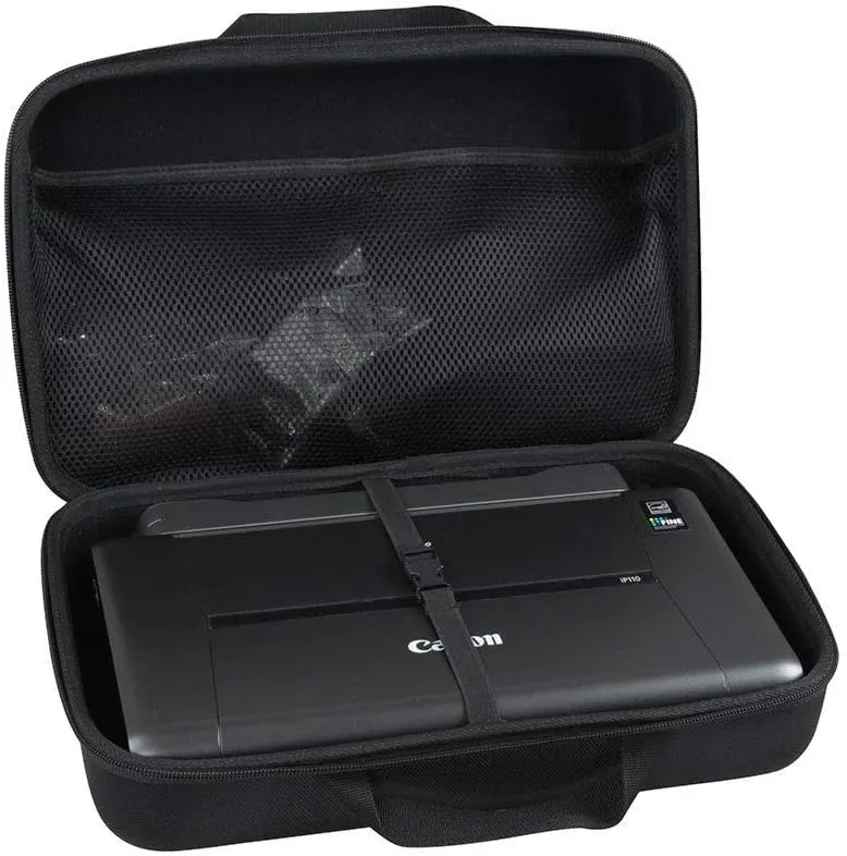 Hermitshell Hard Travel Case for Canon PIXMA TR160 / TR150 / iP110 Wireless Mobile Printer (Case for Canon TR160 / TR150 / iP110   Battery)