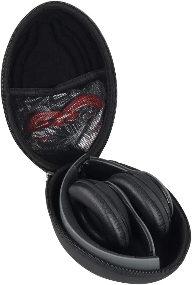 Hermitshell Hard Travel Case for iJoy Matte Rechargeable Wireless Bluetooth Foldable Over Ear Headphones (Black)