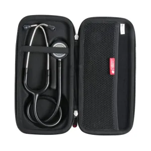 Hermitshell Travel Case for 3M Littmann Classic III Monitoring Stethoscope (Black)