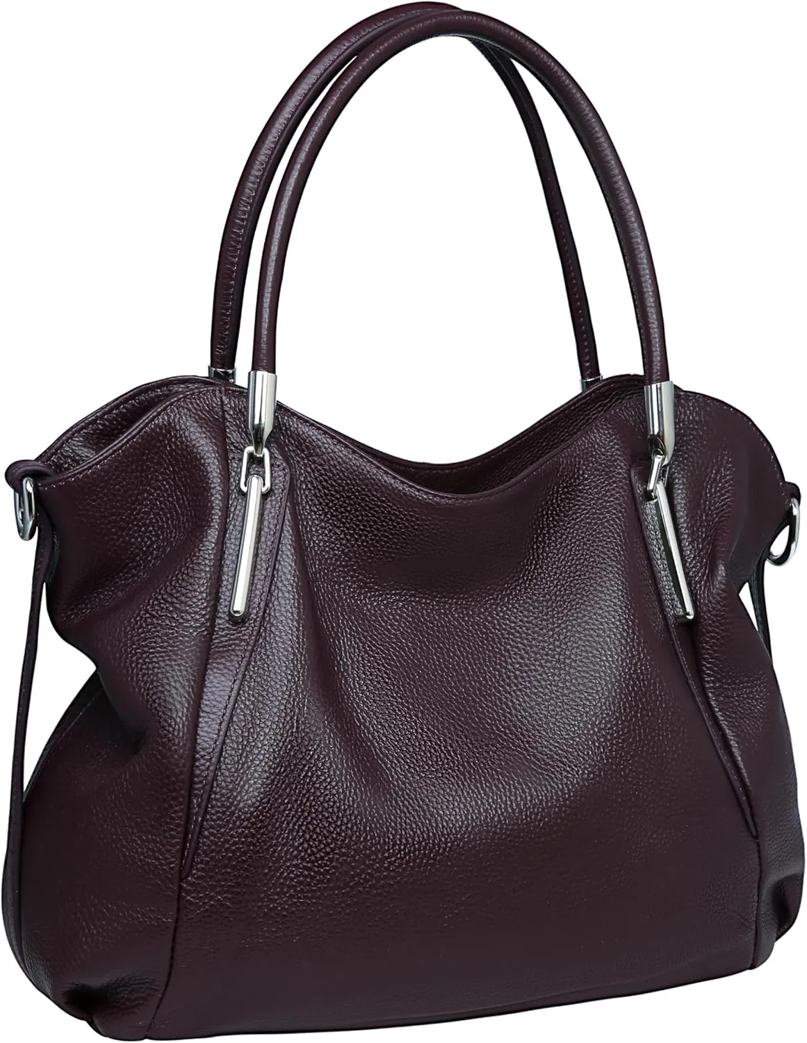 HESHE Genuine Leather Purses and Handbags for Women Shoulder Bags Tote Handbag Ladies Designer Hobo Satchel Crossbody Bag