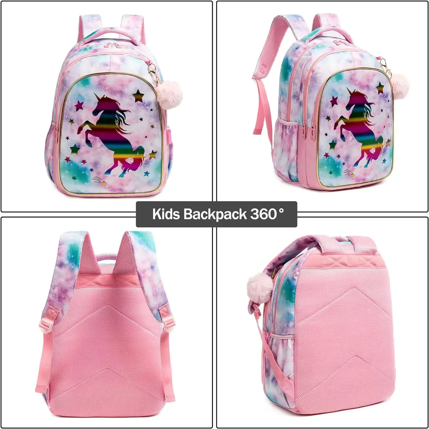 High Quality Unicorn School Bag Set