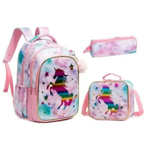 High Quality Unicorn School Bag Set