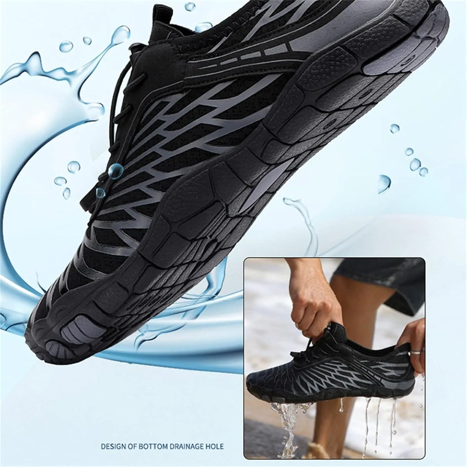 Hike Barefoot Shoes for Women Waterproof Trail Running Healthy & Non-Slip Barefoot Shoes