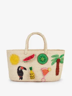 Holiday beach basket