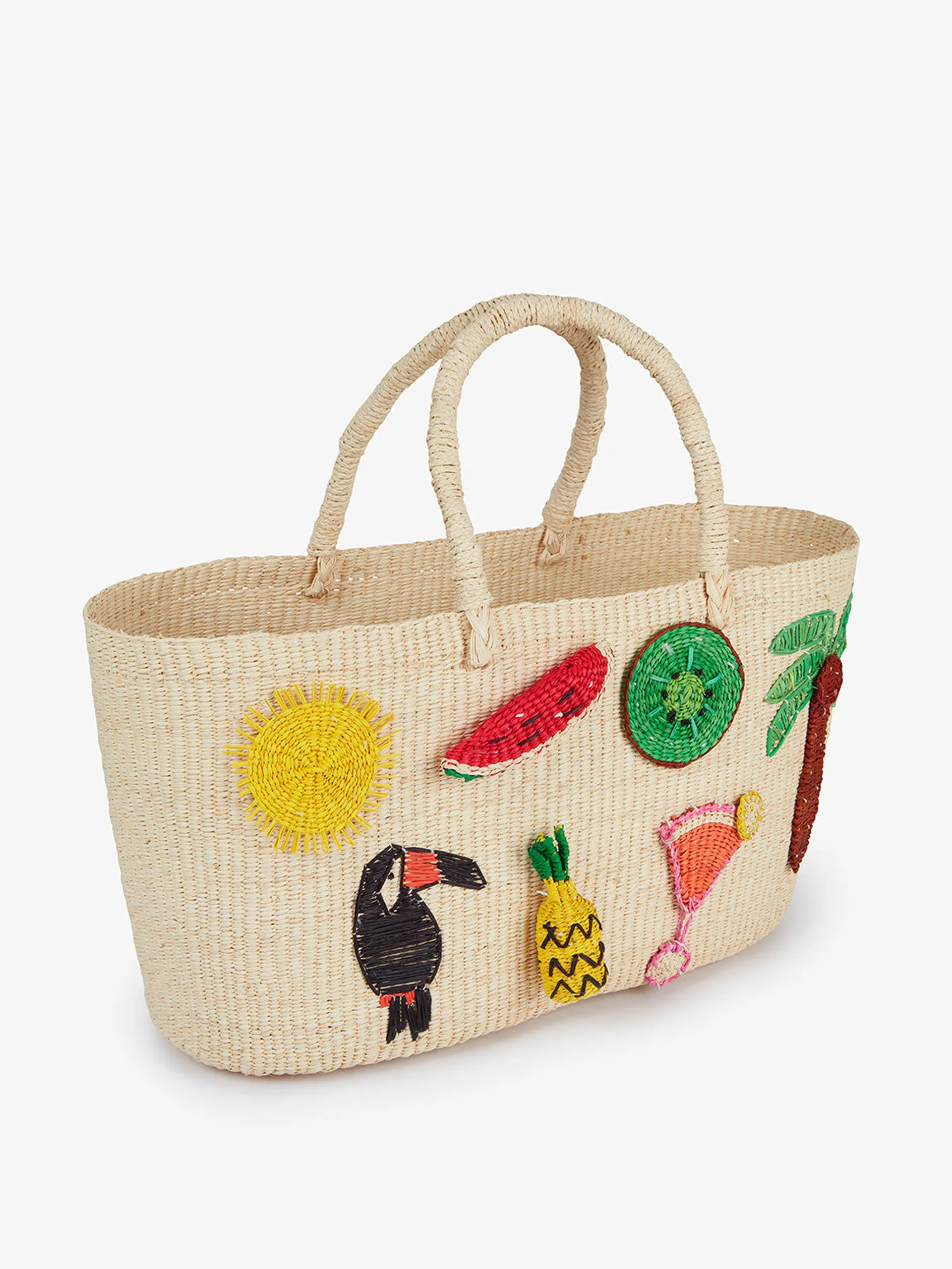 Holiday beach basket