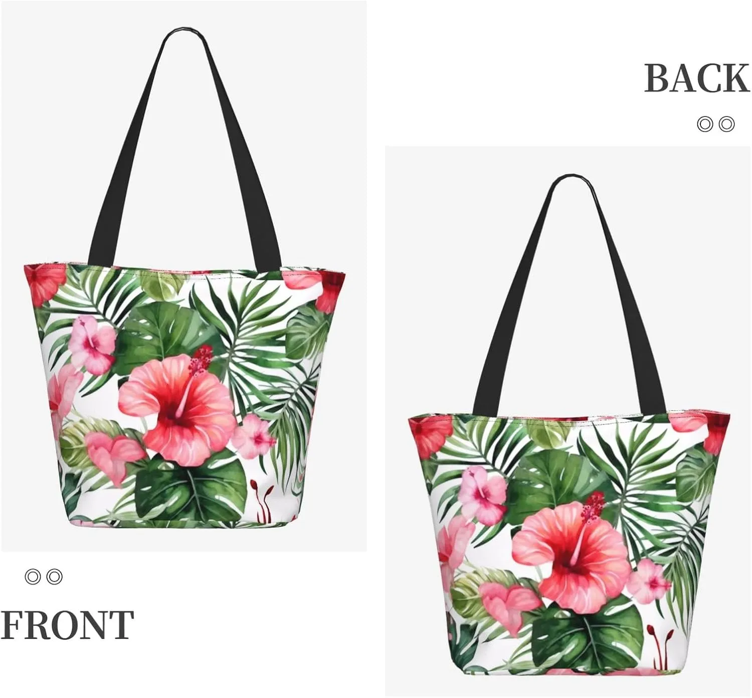Horses On The Beach Printed Fashionable Large Handbag And Shoulder Bag, Suitable For Various Daily Use