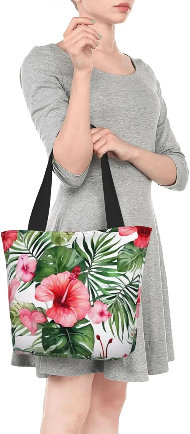 Horses On The Beach Printed Fashionable Large Handbag And Shoulder Bag, Suitable For Various Daily Use