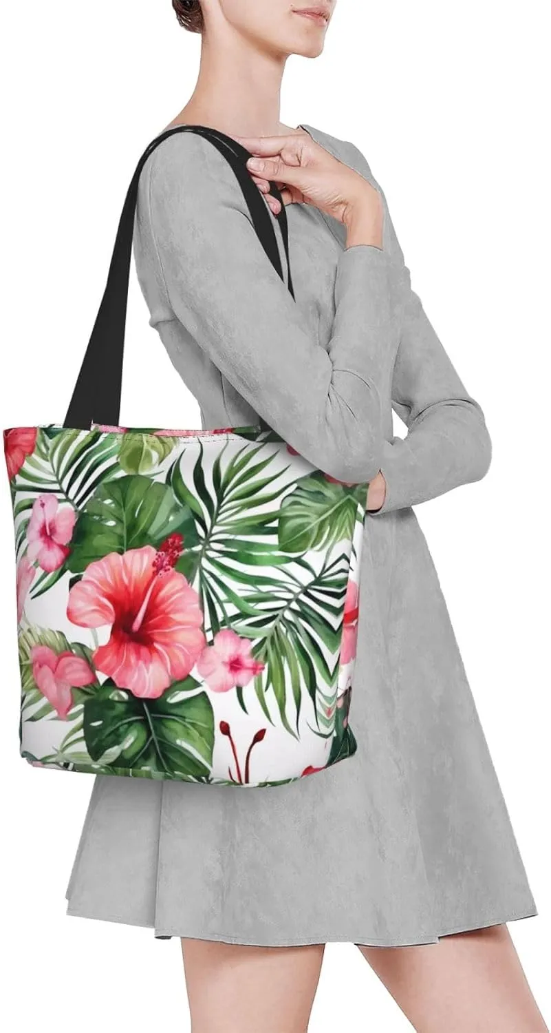 Horses On The Beach Printed Fashionable Large Handbag And Shoulder Bag, Suitable For Various Daily Use