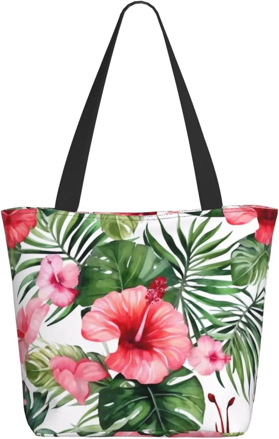 Horses On The Beach Printed Fashionable Large Handbag And Shoulder Bag, Suitable For Various Daily Use