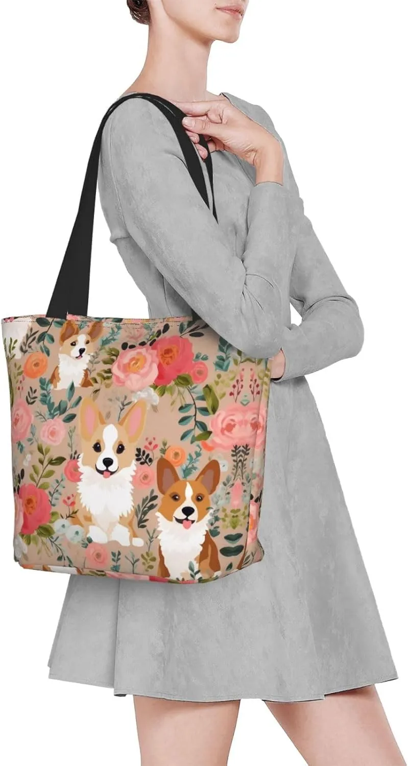 Horses On The Beach Printed Fashionable Large Handbag And Shoulder Bag, Suitable For Various Daily Use