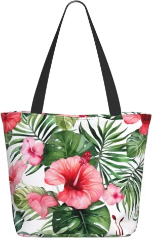 Horses On The Beach Printed Fashionable Large Handbag And Shoulder Bag, Suitable For Various Daily Use