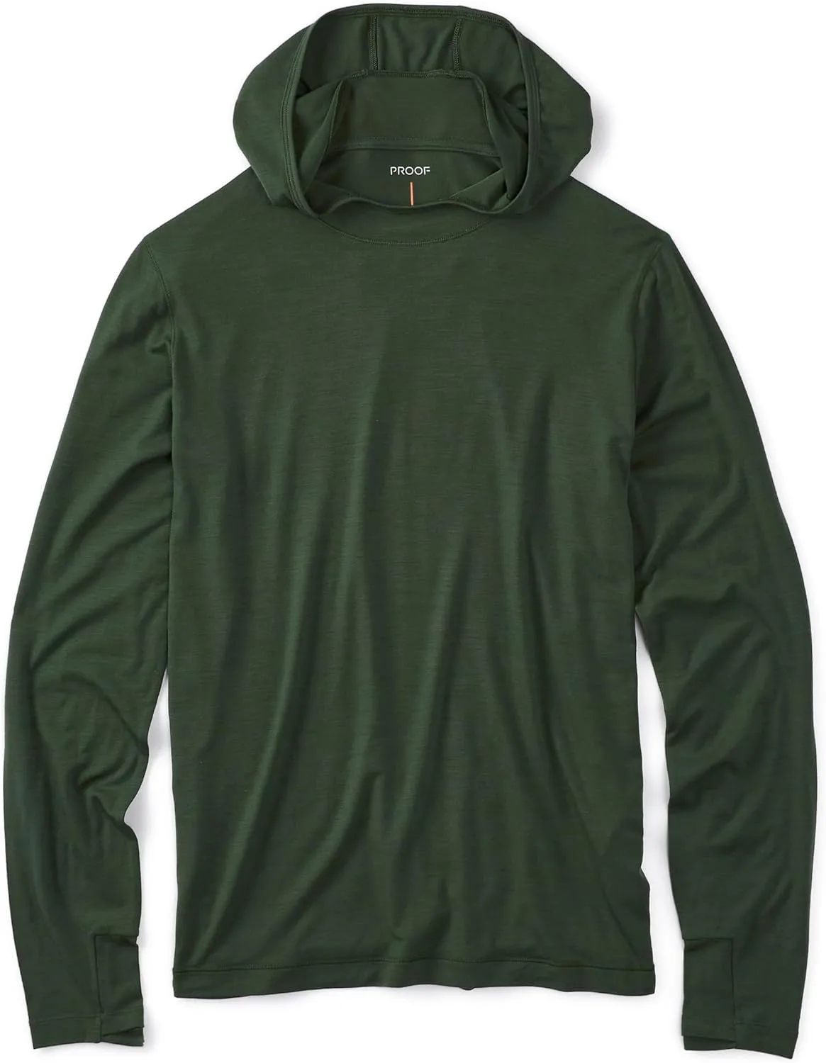 Huckberry Proof 72-Hour Merino Wool UPF Hoodie, Mens Merino Wool Hoodie with Sun Protection, Anti Odor