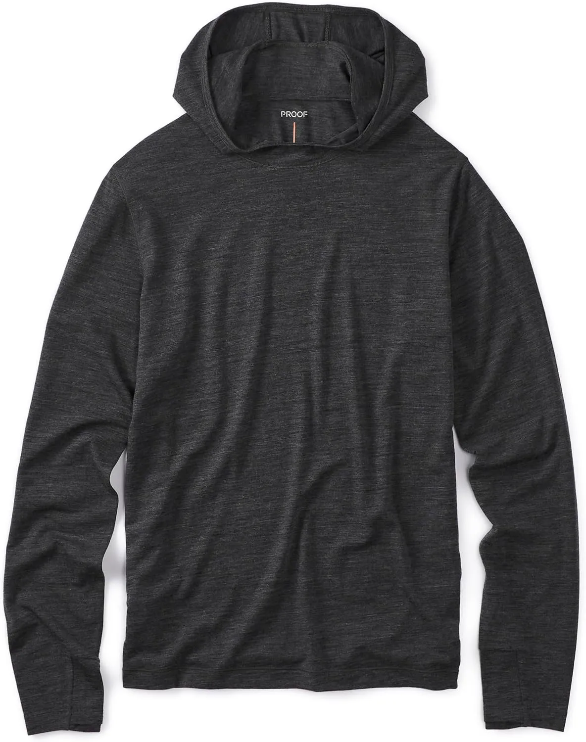 Huckberry Proof 72-Hour Merino Wool UPF Hoodie, Mens Merino Wool Hoodie with Sun Protection, Anti Odor