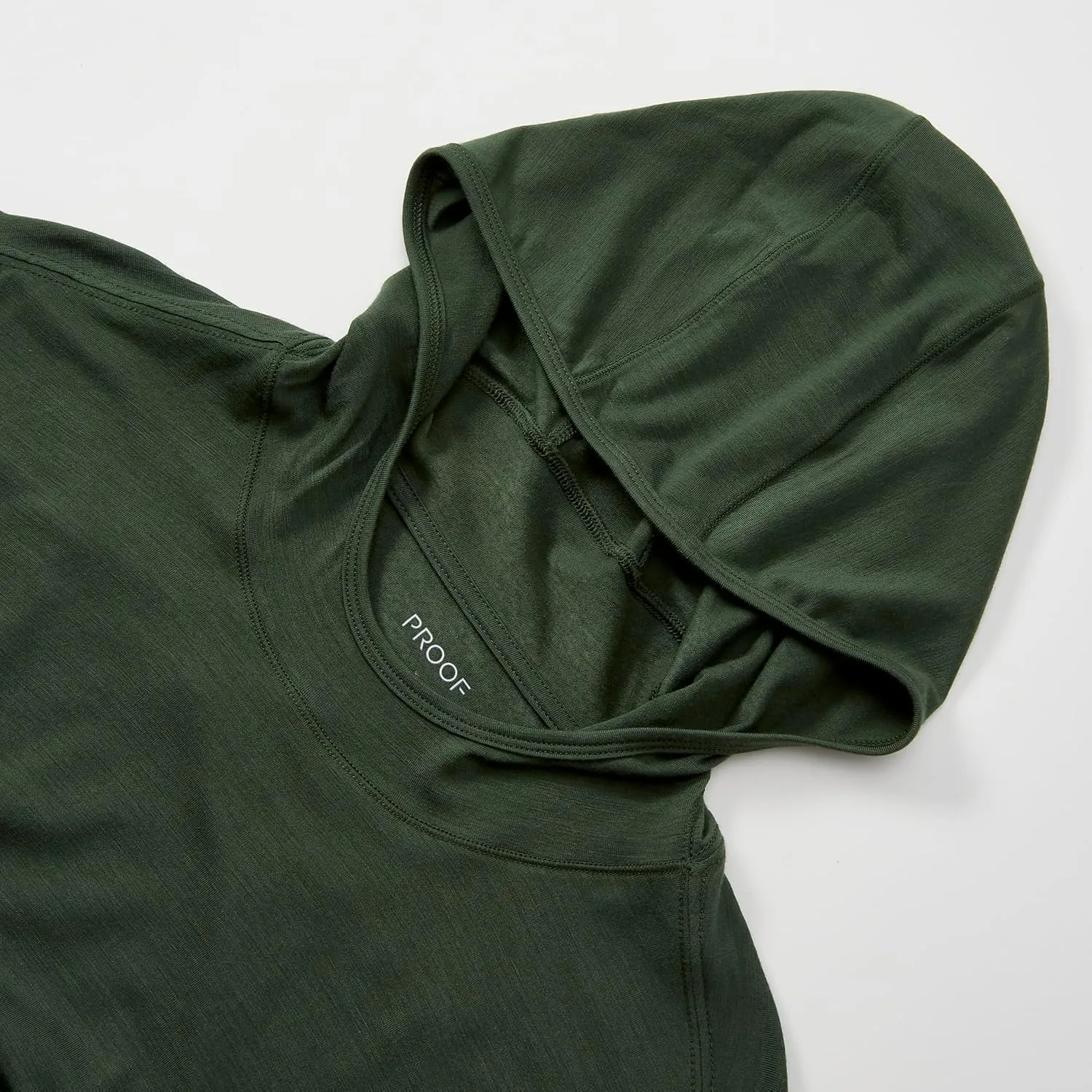 Huckberry Proof 72-Hour Merino Wool UPF Hoodie, Mens Merino Wool Hoodie with Sun Protection, Anti Odor