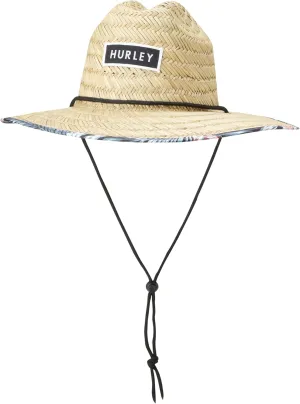 Hurley Men's Straw Hat - Bayside Lifeguard Straw Sun Hat