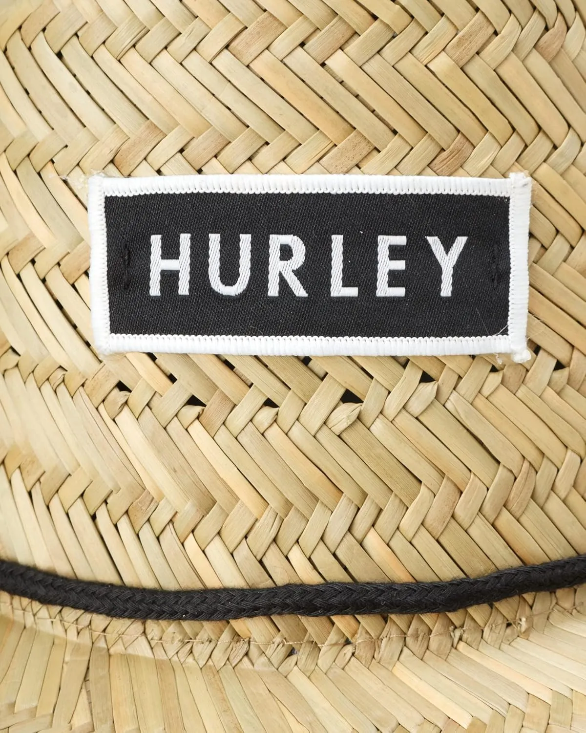 Hurley Men's Straw Hat - Bayside Lifeguard Straw Sun Hat