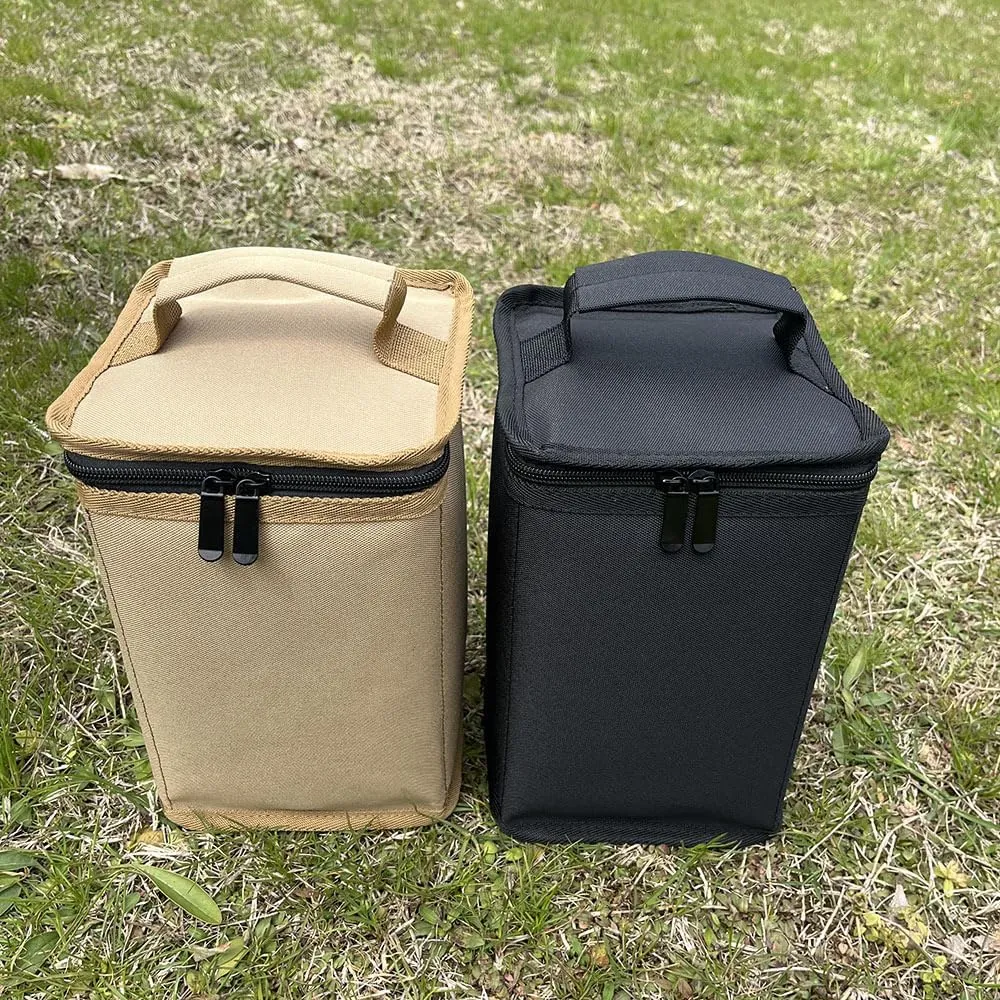 HXBER Camping Gas Tanks Storage Bag Portable Fuel Cylinder ive Case Camp Light Carrying Bag Anti-Collision for Outdoor Cooking Camping Picnic