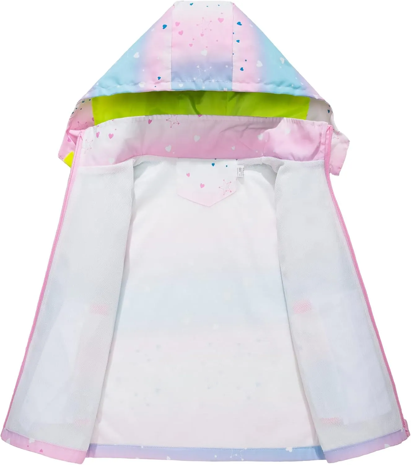 HZXVic Toddler Boys Raincoat Waterproof,Lightweight Kids Rain Poncho Jacket Windbreaker Outwear Coat
