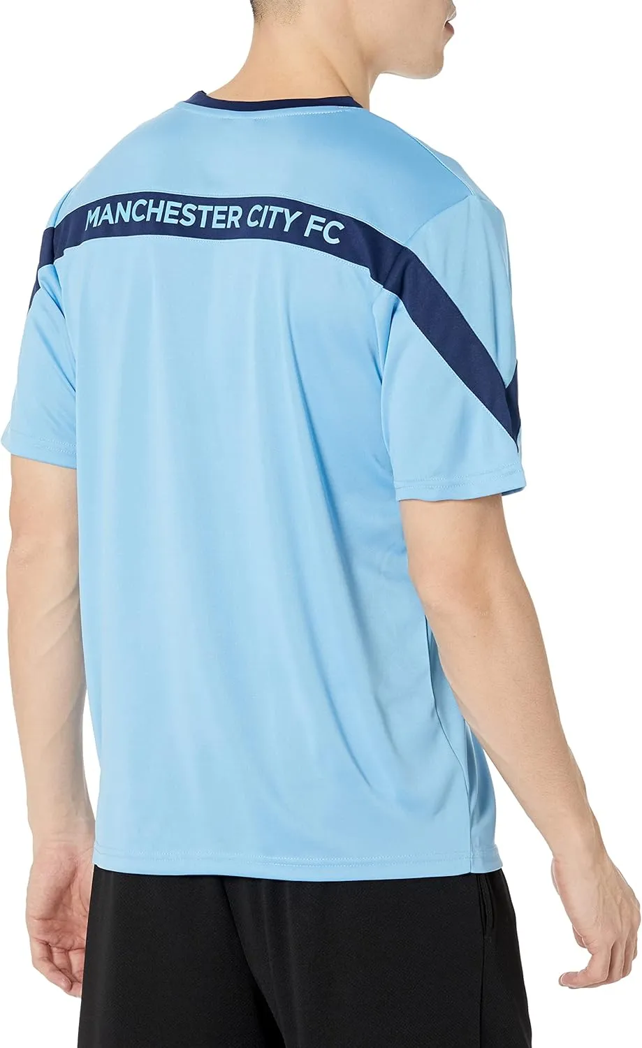 Icon Sports Men's Manchester City Fc Game Day Jersey Inspired Polyshirt