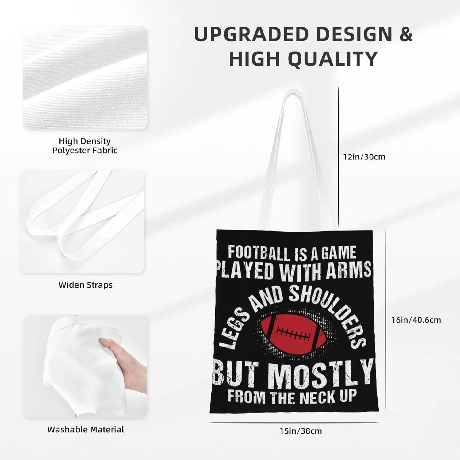 I'd Rather Be In Hawaii Canvas Tote Bag for Women Reusable Grocery Shoulder Bags Shopping Handbags