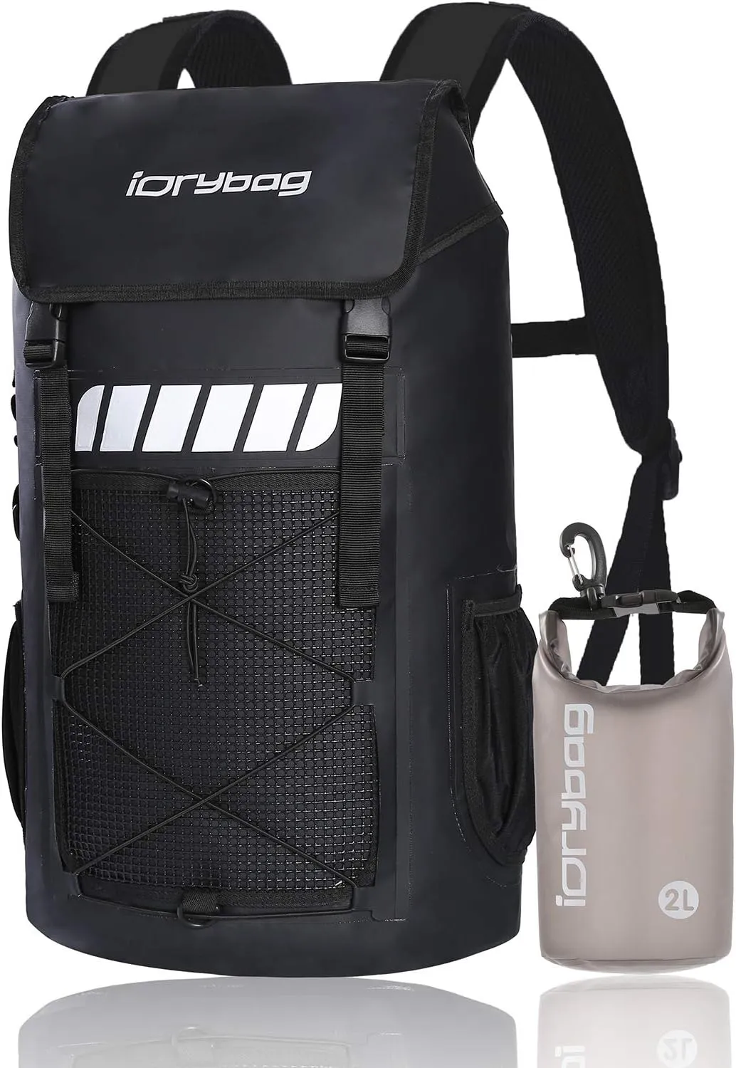 IDRYBAG Waterproof Backpack for Men 25L/45L, Dry Bags Kayak, Dry Backpack Camping Hiking