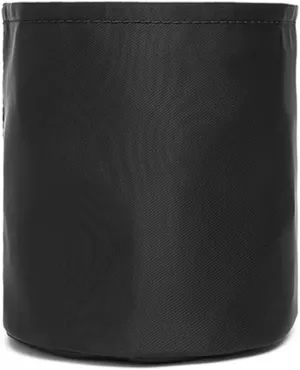 Insert Bag Lined Cosmetic Storage for Tote Organizer Insert Makeup Lightweight and Practical Liner Bag (Black-Nylon,Small)