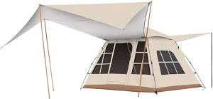 Instant Camping Tent, Family Tents for Camping, Cabin Tents, Easy Setup, Lightweight Backpacking Tent for Outdoor Adventures