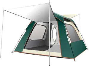 Instant Pop Up Camping Tent for 3 to 8 People Family Tent Double Layer Lightweight with Carry Bag for Outdoor Camping Hiking Climbing Fishing