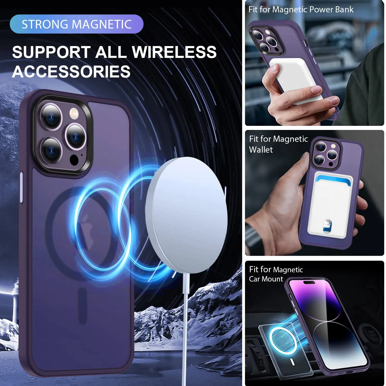 iPhone 14 Pro Max Ultra Magsafe Drop Proof Sleek Matte Case
