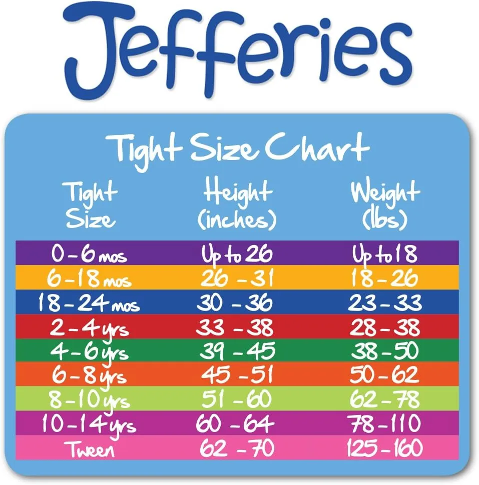 Jefferies Socks Girls Cable and Rib Dress School Uniform Tights 2 Pack