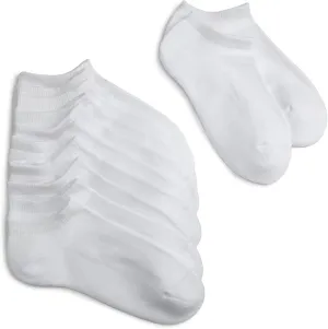 Jefferies Socks Girls' Seamless Sport Half Cushion Low Cut Socks 6 Pack