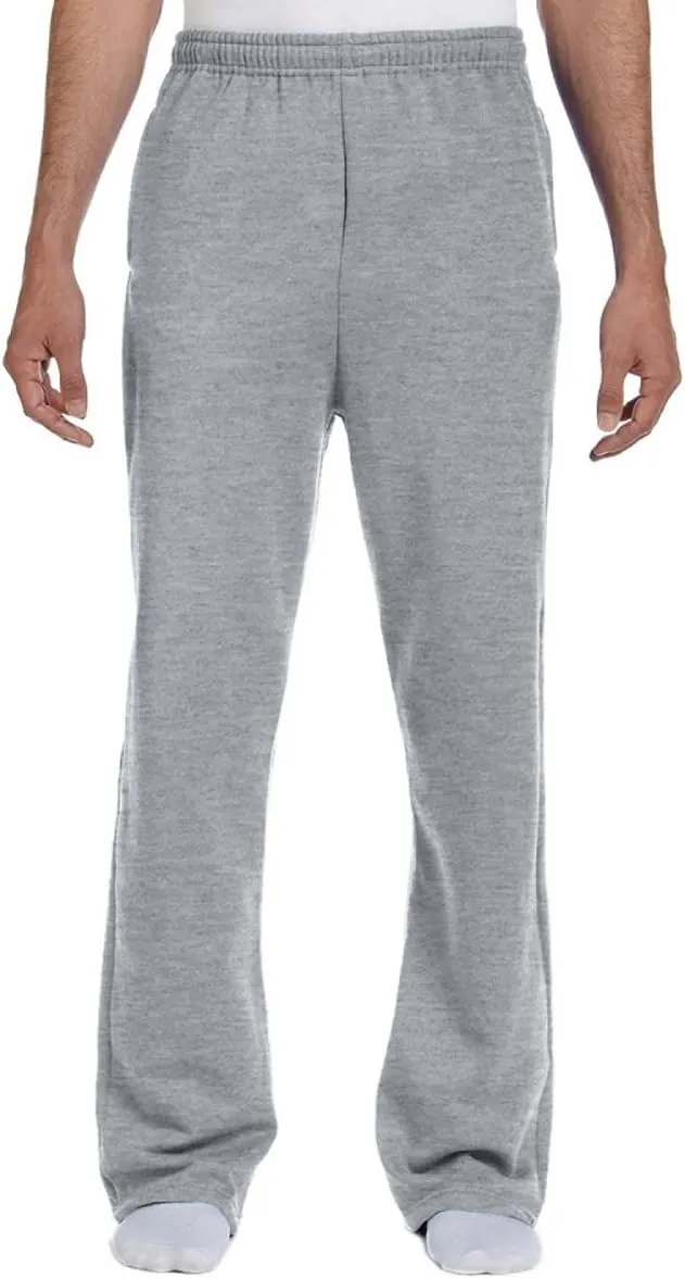 Jerzees 8 oz. 50/50 Open-Bottom Sweatpants (974MP)