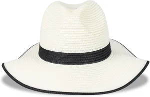 Jessica Simpson Women's Wide Brim Straw Hat