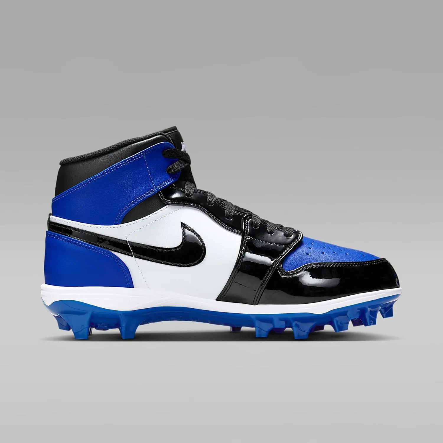 Jordan 1 Mid TD Men's Football Cleat (Game Royal/White/Black)