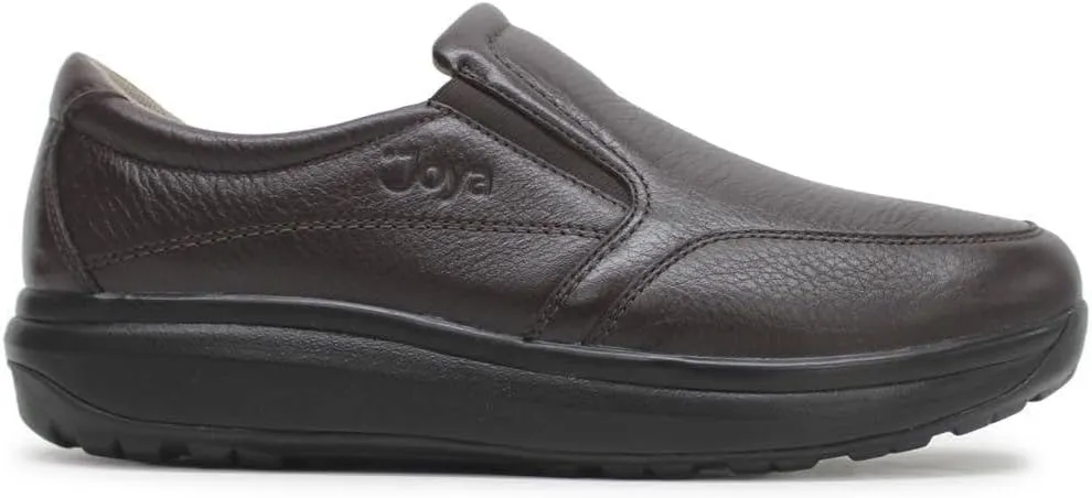 JOYA Traveler II Men's Black Leather Casual