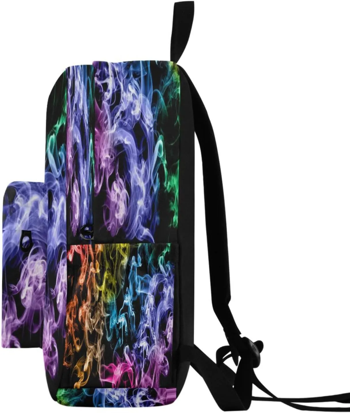 JSTEL Smoke Backpack Toddler Teenager School Backpack Smoke Kid Bookbag for Boys Girl Ages 5 to 19