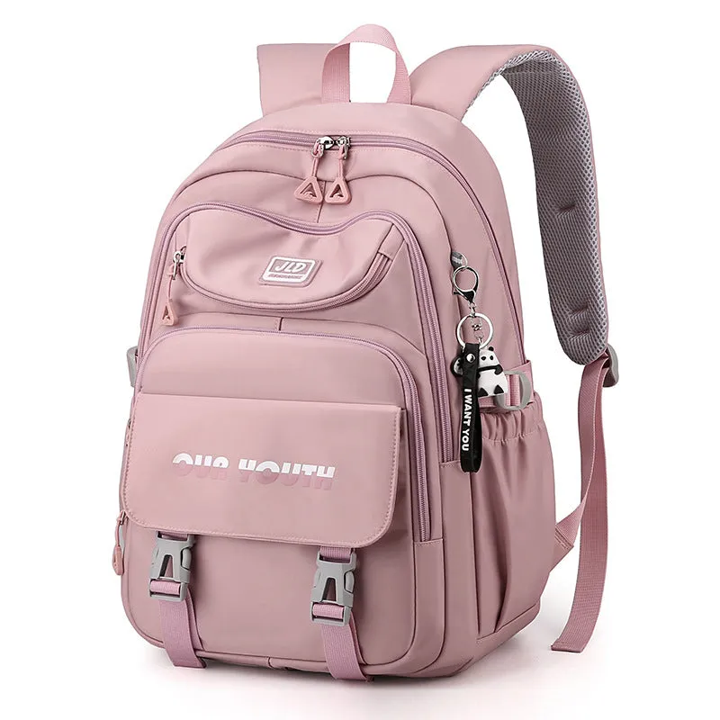 Junior's Female College Spine Protection Burden Reduction Large Backpacks