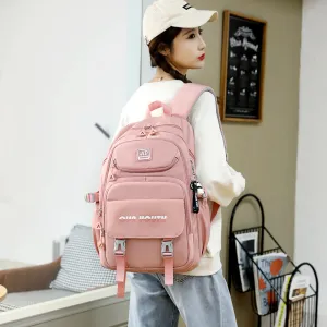 Junior's Female College Spine Protection Burden Reduction Large Backpacks