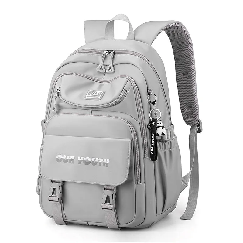 Junior's Female College Spine Protection Burden Reduction Large Backpacks