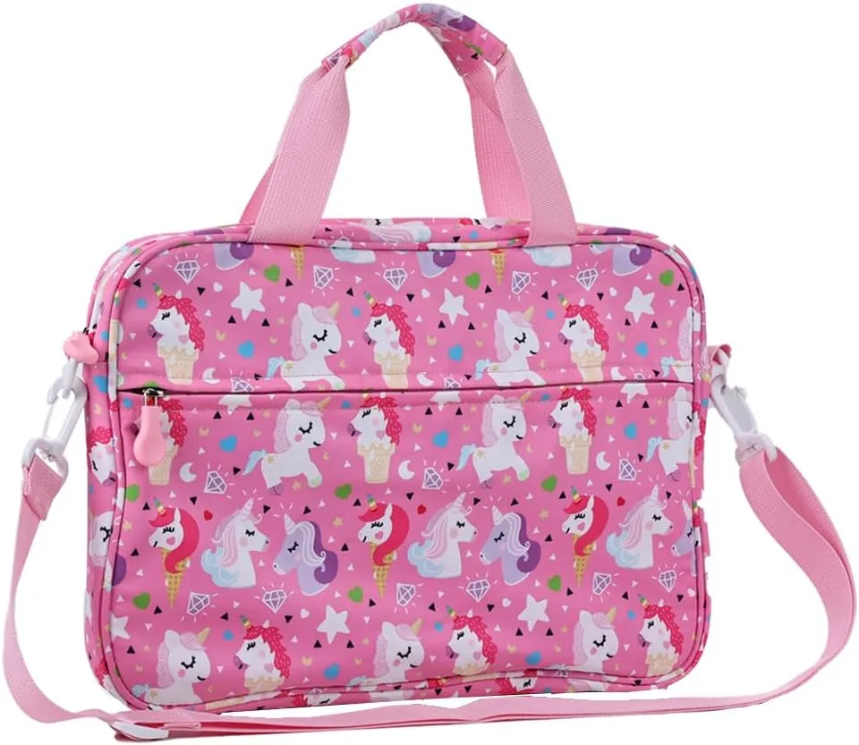 Kids Tablet Bag for Boy Girl Dinosaur Tablet Sleeve Carrying Case with Handle Shoulder Strap 13 inch Tablet Travel Bag