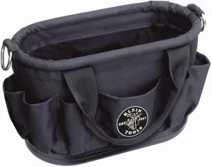 Klein Tools 58886 Tool Tote, Polyester, 7-Pocket with Drain Holes