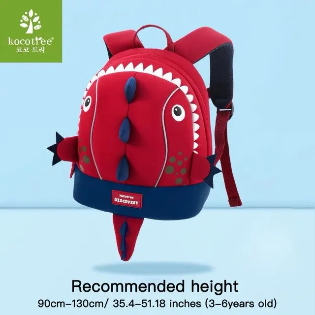 kocotree 3D  3-6 Year Old  Cute School Bags For Girls Anime  Kids Backpack Boys In  School  Back To School Children's School Bag