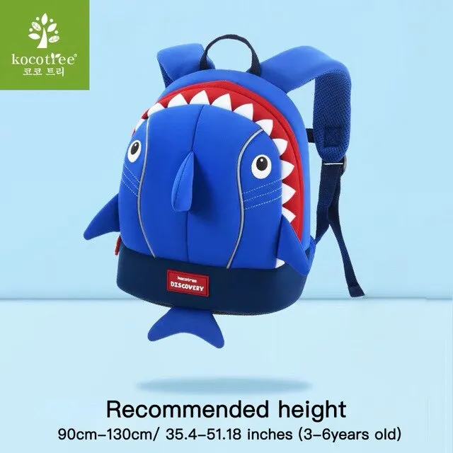 kocotree 3D  3-6 Year Old  Cute School Bags For Girls Anime  Kids Backpack Boys In  School  Back To School Children's School Bag