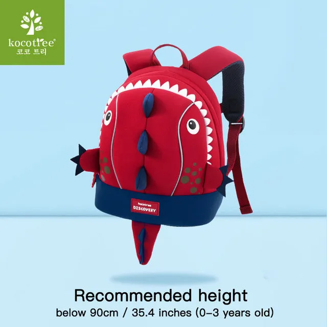 kocotree 3D  3-6 Year Old  Cute School Bags For Girls Anime  Kids Backpack Boys In  School  Back To School Children's School Bag